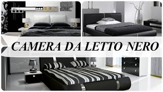 Camera da letto nero