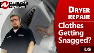 Dryer with Clothes Getting Snagged, Ripped & Damaged — Why This Is Happening