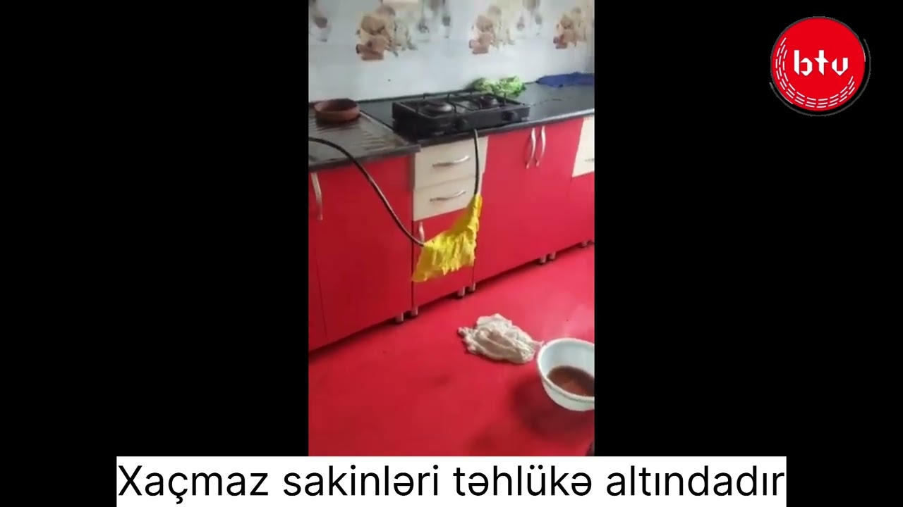 Xaçmaz sakinləri təhlükə altındadır