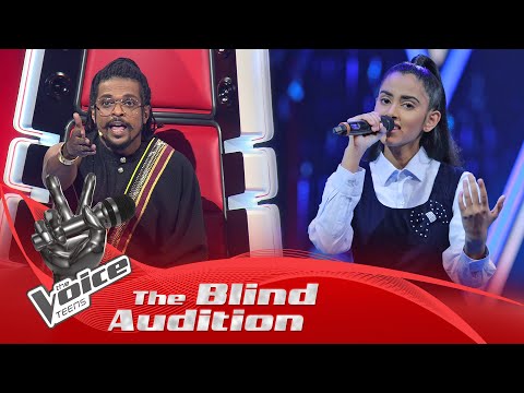 Dasunya Herath | Dasa Baladari (දසබලධාරී) | Blind Auditions | The Voice Teens Sri Lanka