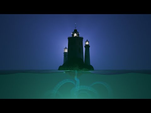 Fantasy Ambiance - Lovecraft Ocean (sea monsters, distant music and choir, eerie, waves)
