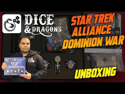 Dice and Dragons - Star Trek Alliance Dominion War Campaign Unboxing