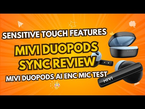 Thumbnail for Mivi DuoPods Sync Review | ENC Mic Test, Gaming Mode & Smart Sensitive Touch Features!
