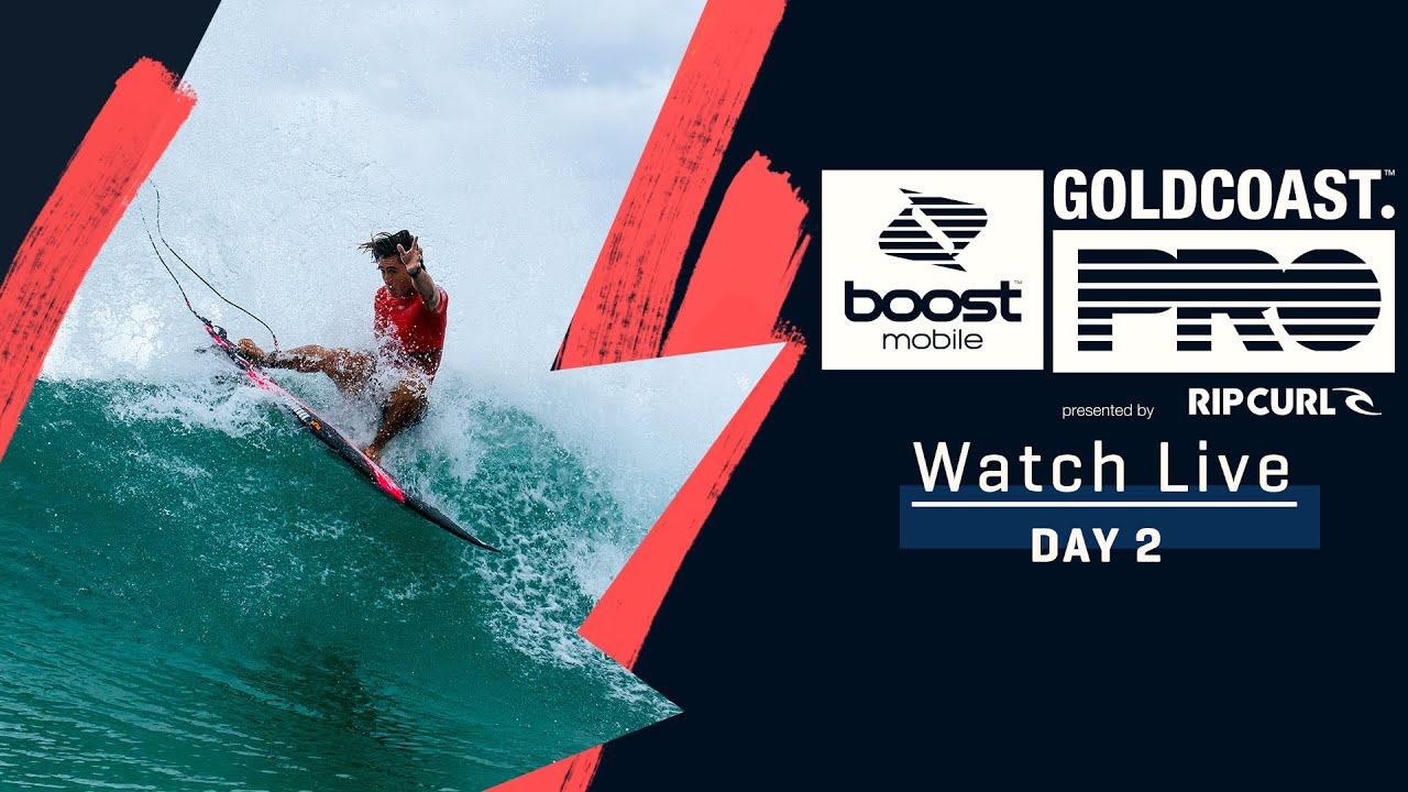 WATCH LIVE Boost Mobile Gold Coast Pro presented by Rip Curl - Day 2