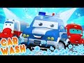 Road Rangers Go To Car Wash Car Cartoons For Children