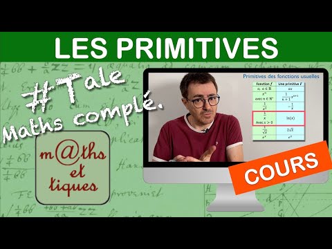 LE COURS - Les primitives - Terminale - Maths complémentaires