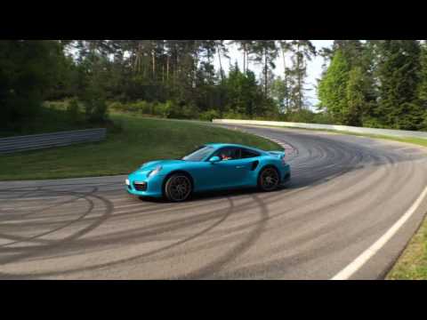 Porsche 911 Turbo 991 mkii drifting Tor Kielce