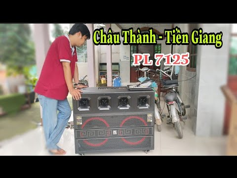 Bàn giao Loa Kéo PL 7215 về khách hàng Tiền Giang
