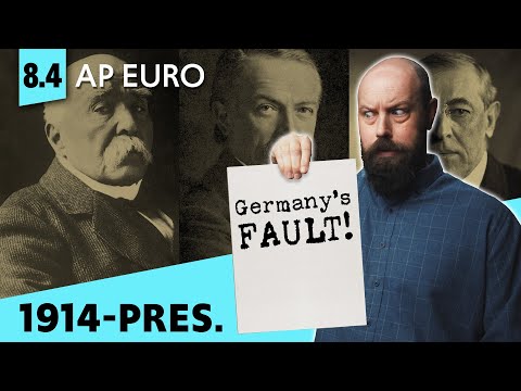 The Treaty of Versailles, Explained [AP Euro Review—Unit 8 Topic 4]