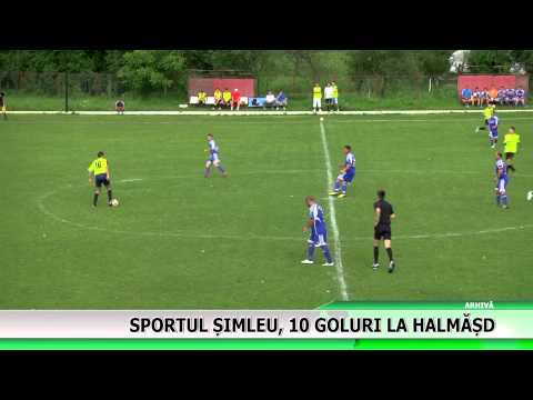 Sportul Șimleu, 10 goluri la Halmășd