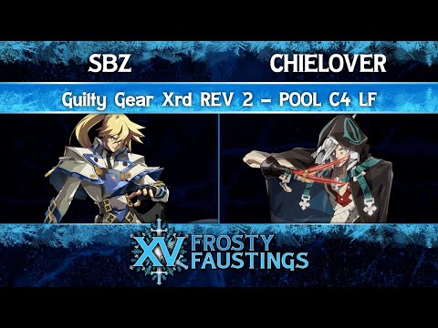 Frosty Faustings XV 2023 Pool C4 LF - SBZ (Ky Kiske) vs chielover (Raven) - Guilty Gear Xrd REV 2