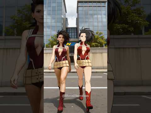 ANIME vs REAL: My Hero Academia 🐸💥 (Boku no Hīrō Akademia)