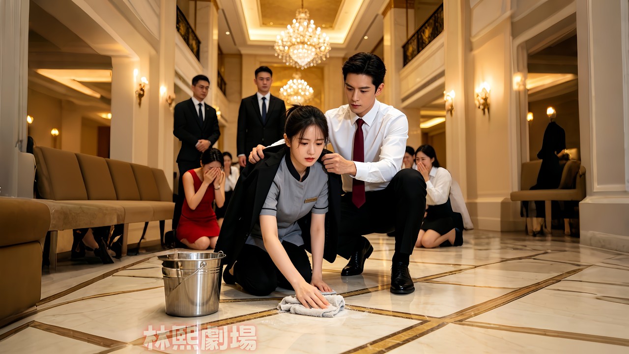 人人看不起的清潔竟是千億總裁的閃婚妻子！上班第一天她被勢利眼的上司刁難，下一秒總裁趕來替她撐腰，一聲「夫人」曝光身份，所有人跪地求饒！#老婆福星降臨 #霸道总裁 #灰姑娘 #甜宠 #打脸 #爱情