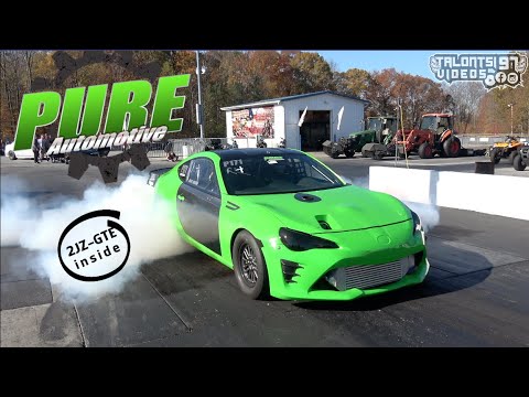6-Sec 1/4 Toyota FR-S | 1500HP 2JZ Turbo Swap |