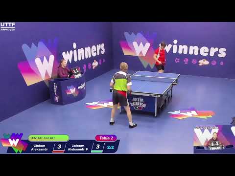 WINners CUP table 2  17.11 Ziakun Aleksandr - Zaitsev Aleksandr P  12:00
