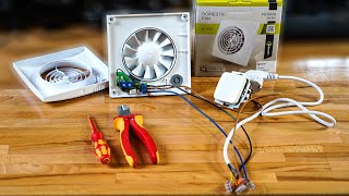 Badlüfter anschließen - Dalap NOMIA ZW - Anleitung