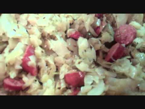 How to Make Polish Turkey Kielbasa and Sauerkraut...