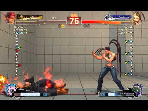 USFIV: DonFloris (Evil Ryu) vs DArk_dje (Ibuki)