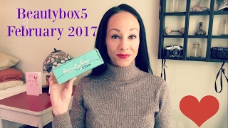 Beautybox5 February 2017.... my last beauty box for this month!