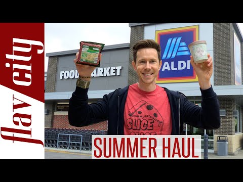 ALDI Summer Grocery Haul - Amazing Healthy Items &...