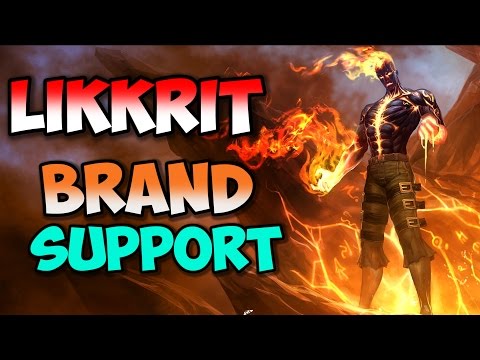 First Brand pick at Worlds 2016 | Likkrit Support ANX vs G2