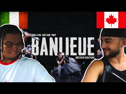 CANADIANS REACT TO ITALIAN DRILL - Simba La Rue - Banlieue (feat. Baby Gang & Philip)