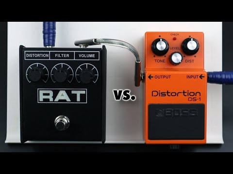 Boss DS-1 vs. ProCo RAT