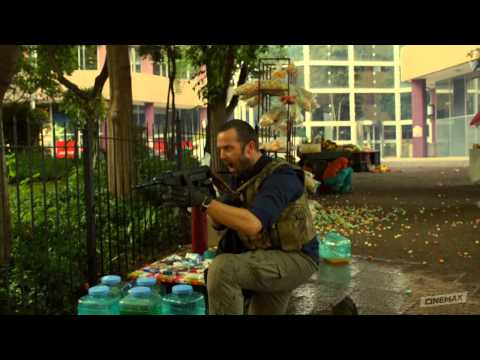Strike Back Season 3: Episode 2 Clip - Drug Cartel Attack Scott and Stonebridge