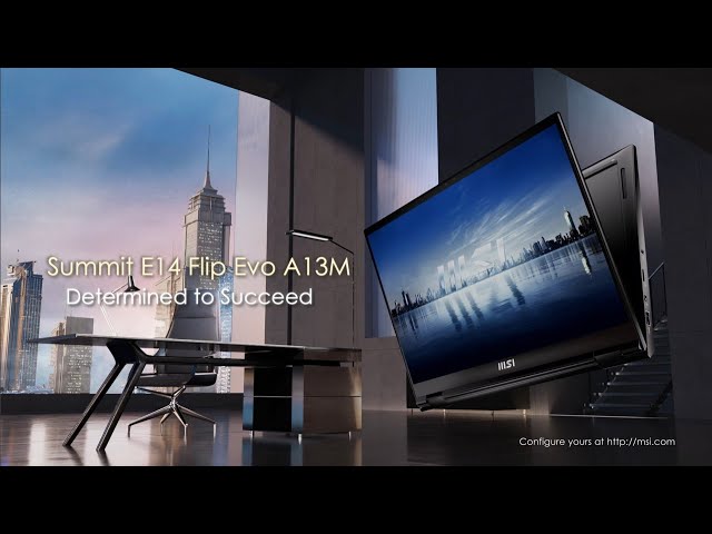 MSI Summit E14 Flip Evo A13MT-227ES Intel Evo Core i7-1360P/16GB/1TB SSD/14" Touch video