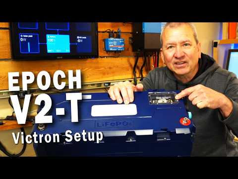 12V EPOCH 460Ah V2-T Battery - Victron Communication Setup for RV / Marine
