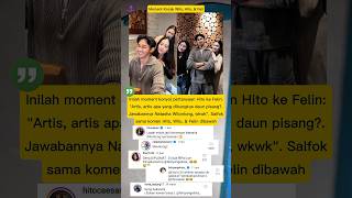 Download lagu Natasha Wilona toyor Caesar Hito didepan Felin. #shortsfeed #natashawilona #caesarhito #artis mp3