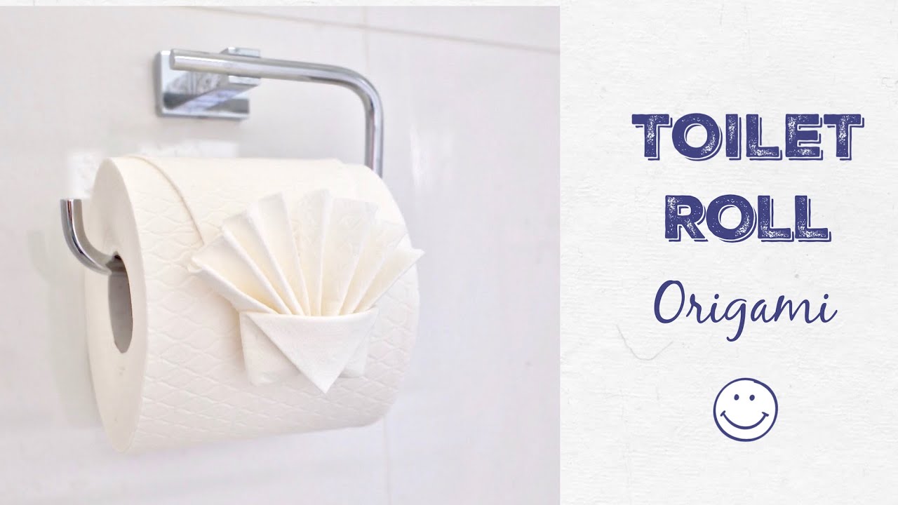 Toilet Roll Origami. Quarantine home craft idea.