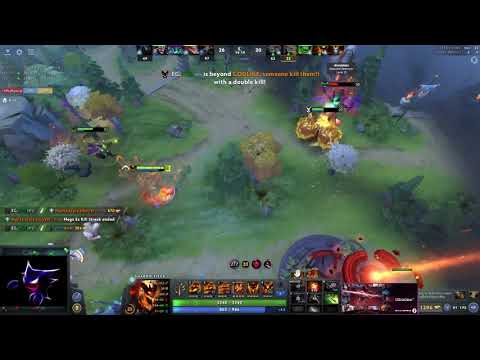 Arteezy 1 shotting heroes with SF
