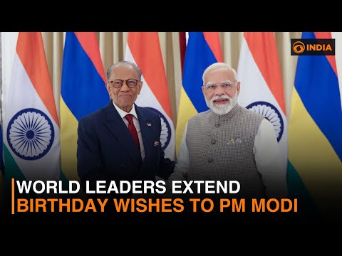 World leaders extend birthday wishes to PM Modi | DD India