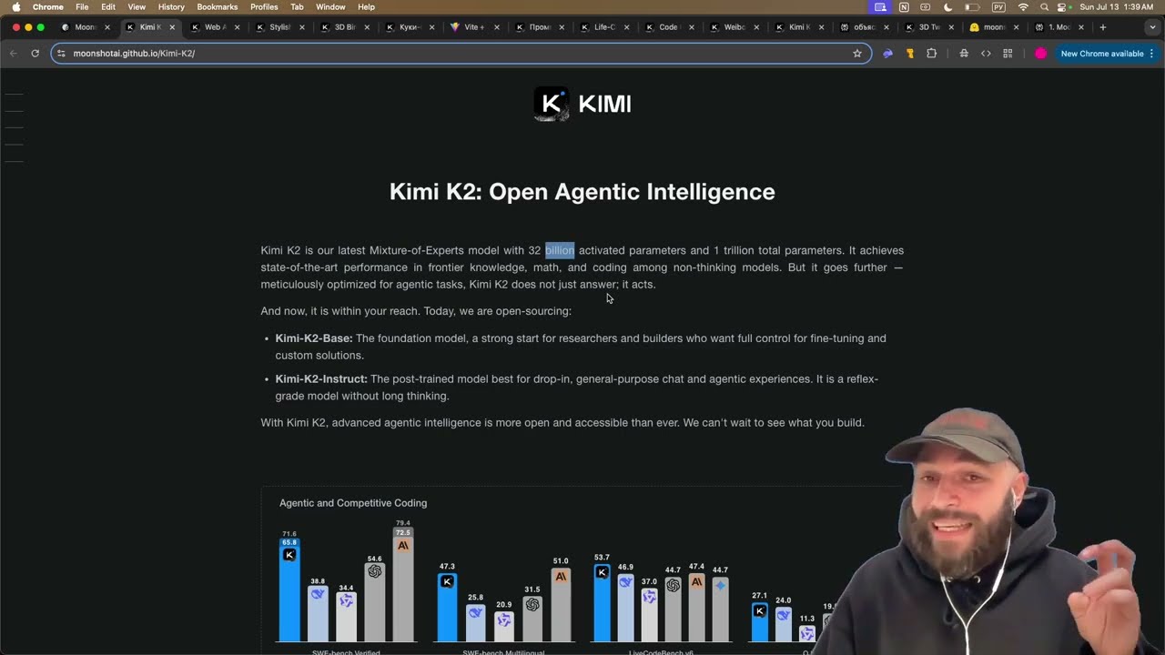 🤯 Почему Kimi K2 одна из лучших моделей прямо сейчас...