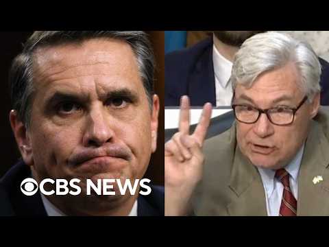 Sen. Whitehouse clashes with Todd Blanche over his relationship with Trump: 