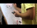 Birds Get Hurt On The Road Real Fake Outsider Painting