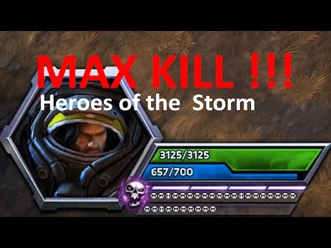 Raynor Heroes of the Storm  owning and makes MAX KILL and WIN !