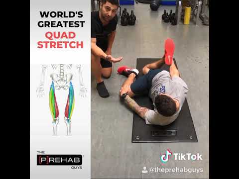 World's Greatest Quad Stretch
