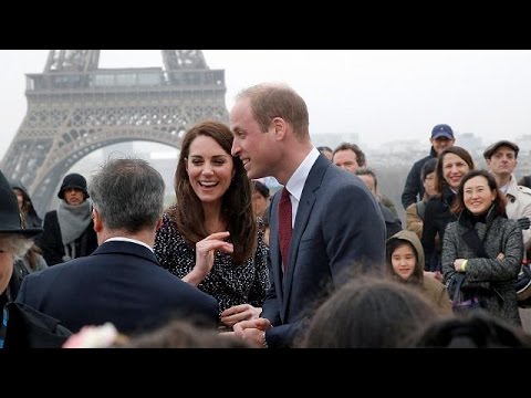 وليام وكيت في زيارة دبلوماسية إلى باريس