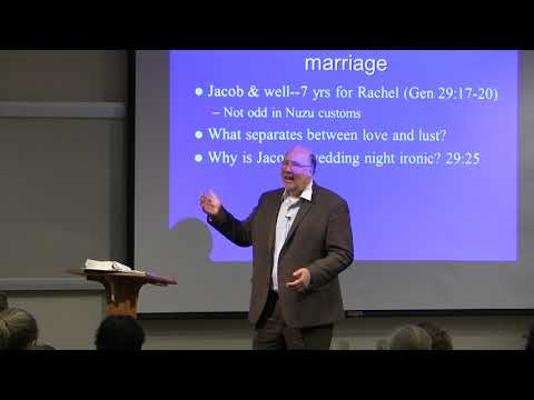 Dr. Ted Hildebrandt, Old Testament Literature, Lecture 10B--Jacob, Rachel and Laban