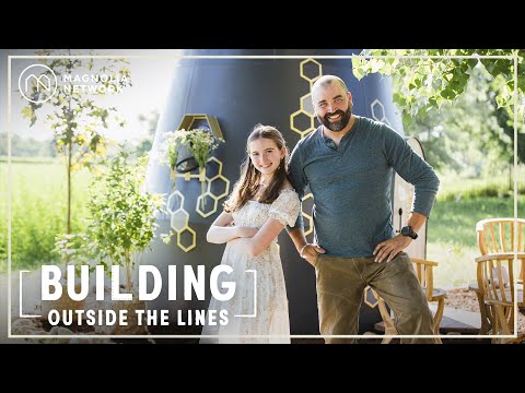 Concrete Truck Becomes a Beehive Shaped Bungalow | Magnolia Network