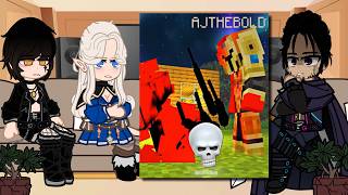 [NTR] Bad ending party React to Lihan as AJTHEBOLD |Gacha reacts to Minecraft + HamoodeG & INCENDIUS