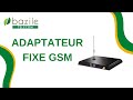Adaptateur fixe GSM B-Connect