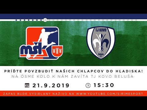 MŠK Považská Bystrica - TJ KOVO Beluša