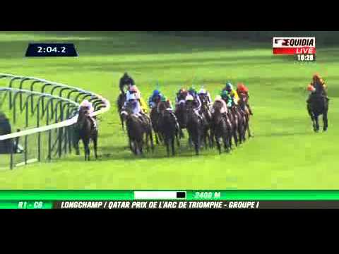 Qatar Prix de l'Arc de Triomphe 2012 : Solemia - Equidia