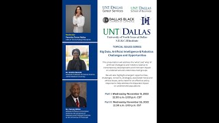 Big Data, Artificial Intelligence & Robotics: Challenges and Opportunities, Pt. 1