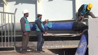 ŞUSKİ  ÇELİK KÖPRÜLERDEN TERFİ HATLARI GEÇİYOR ŞUSKİ HER KOŞULDA SU İHTİYACINI K