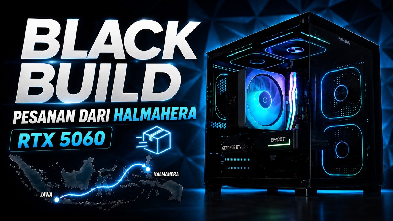 Kirim PC RTX 5060 ke Halmahera! Viewer Setia Akhirnya Rakit PC Impian 13 Jutaan 🖥️