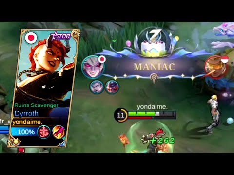 HOW TO PLAY AGGRESSIVE DYRROTH | DYRROTH MLBB